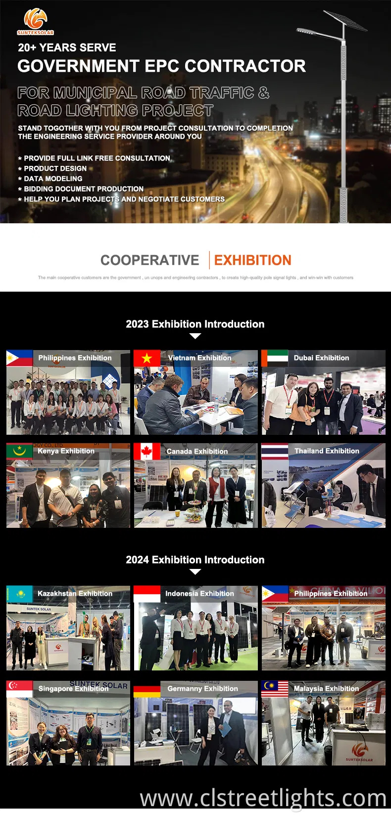 New Type Waterproof Intelligent Remote Control Split Solar Street Light for Outdoor